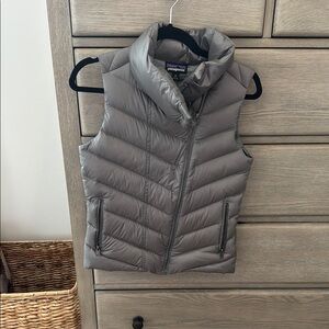 Patagonia Gray Quilted Puffer Vest